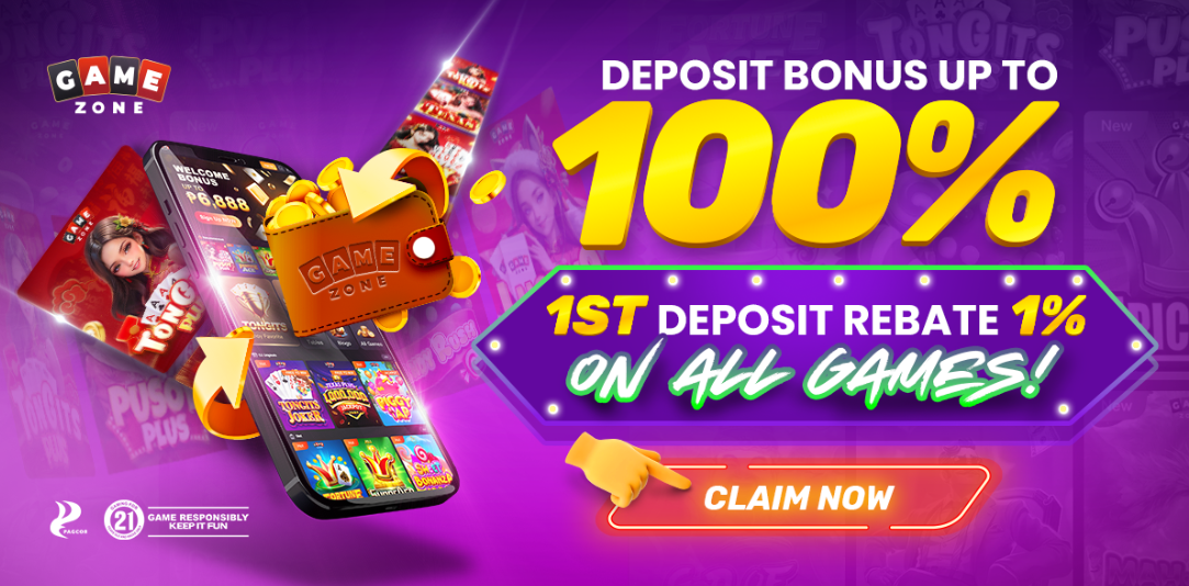 gamezone deposit bonus
